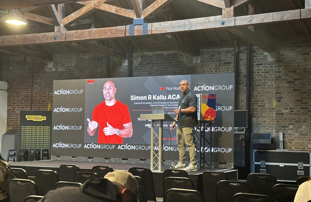 Photo of PerformX Live 2024 of the Mastering Your Money As A Gym Owner masterclass with Simon Kallu