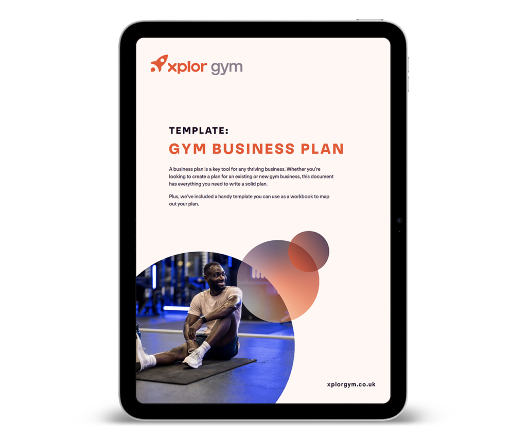 An image of the Gym Business Plan Template resource.