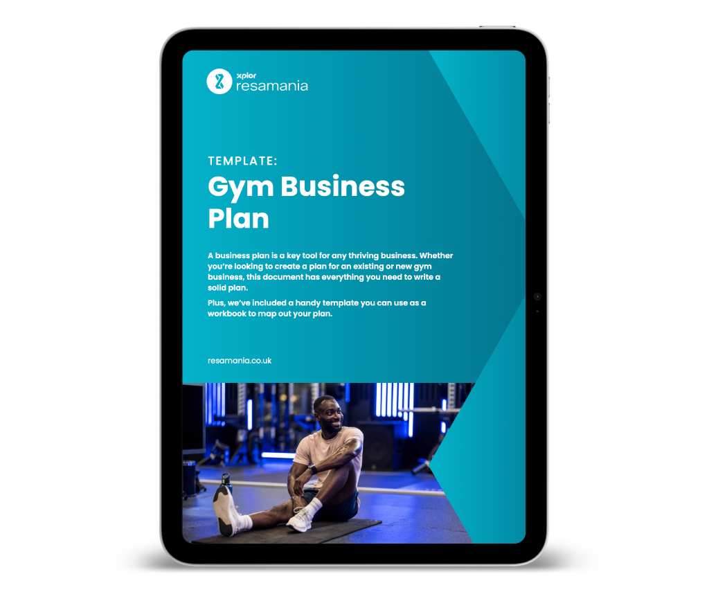 An image of the Gym Business Plan Template resource.